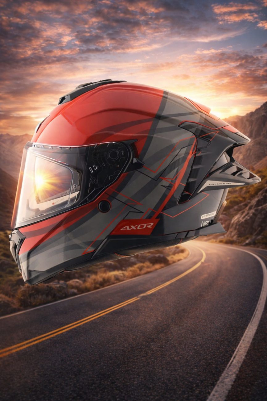 Curved Fullface Helmet