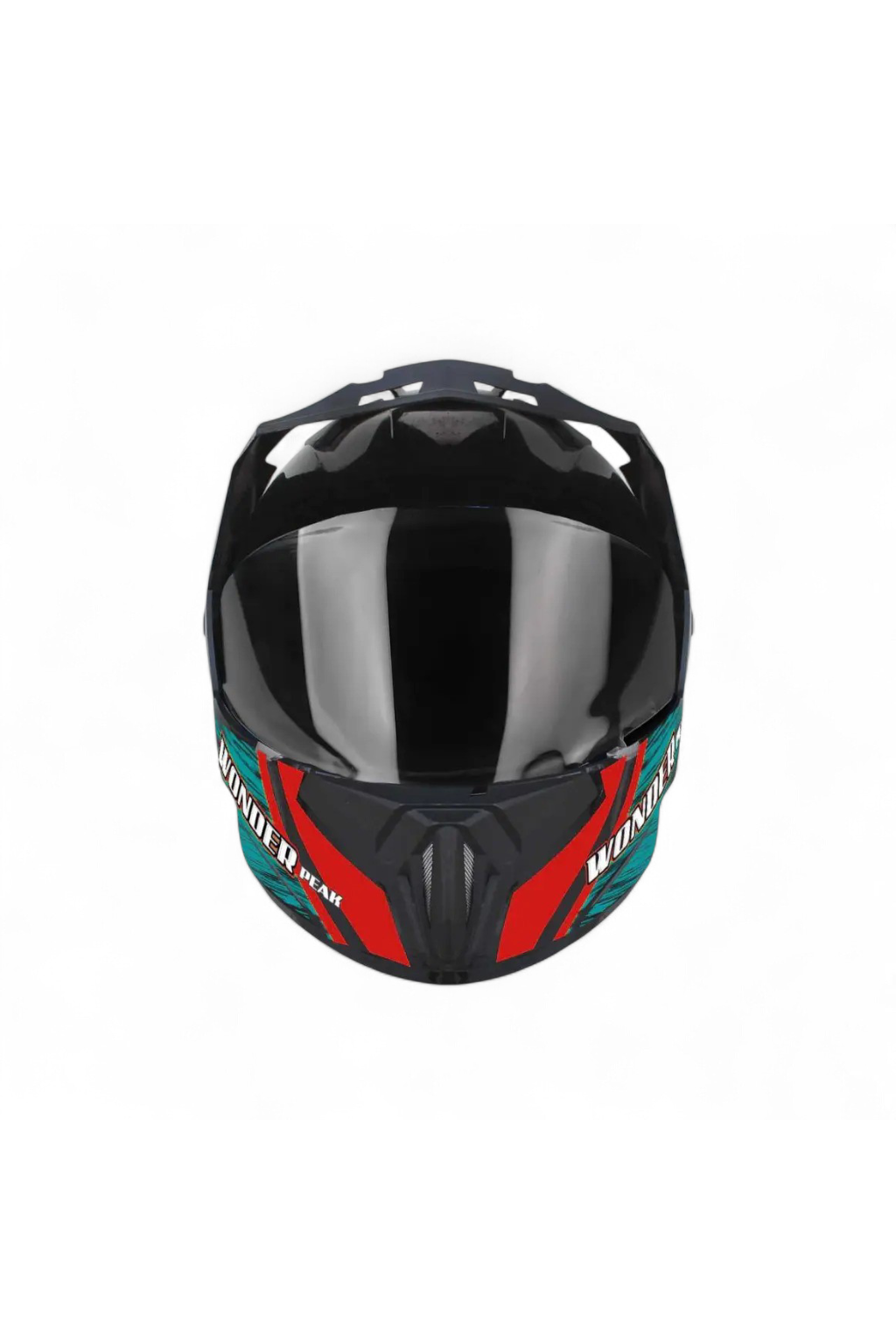 Wonder Red Offroad Helmet - Image 4