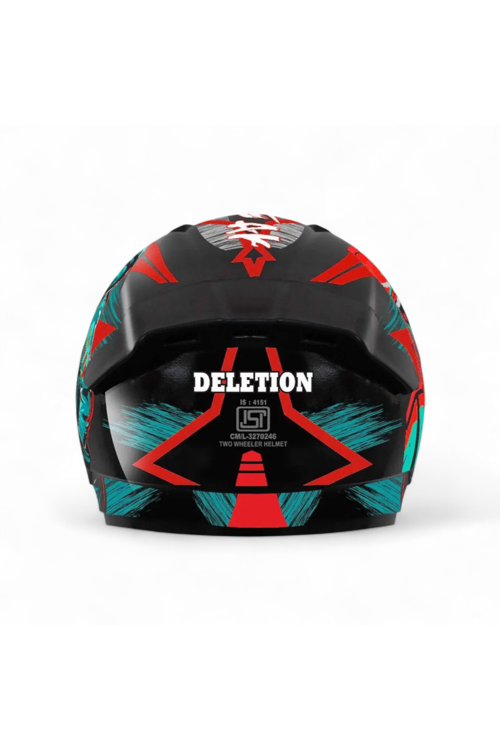 Wonder Red Offroad Helmet - Image 3