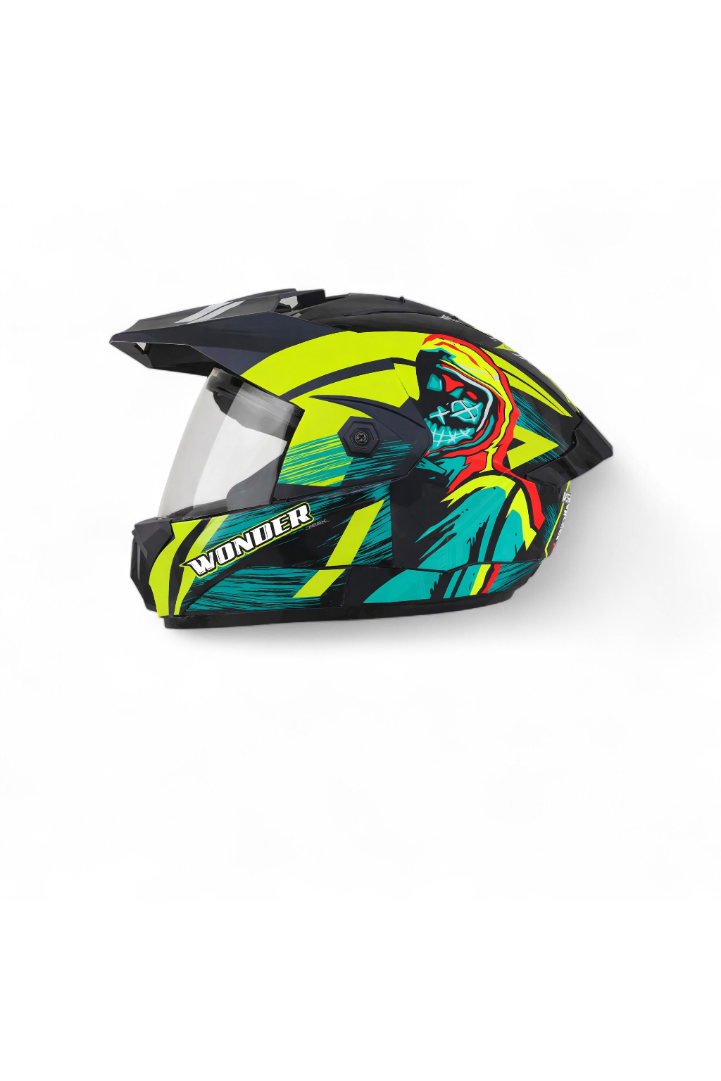 Wonder Neon Offroad Helmet
