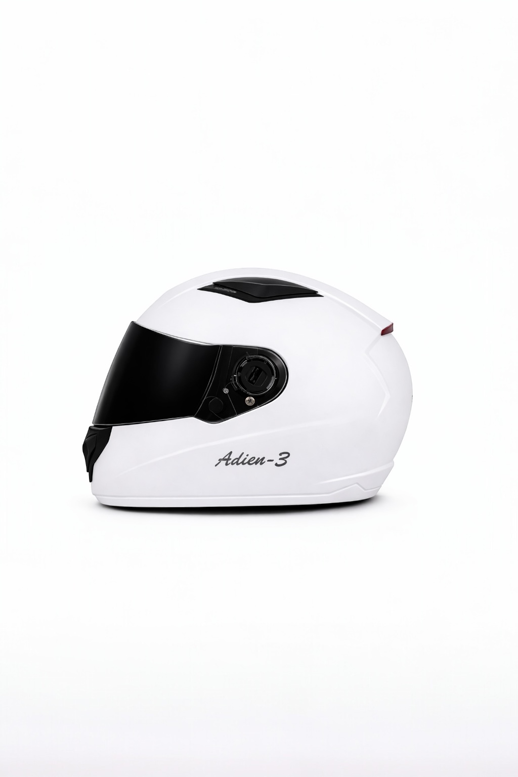 Adien-3 ISI Certified Full-Face Motorcycle Helmet | White - Image 4